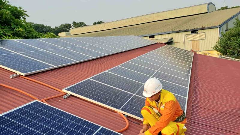 Panneaux solaires à Morges dans le canton de Vaud
