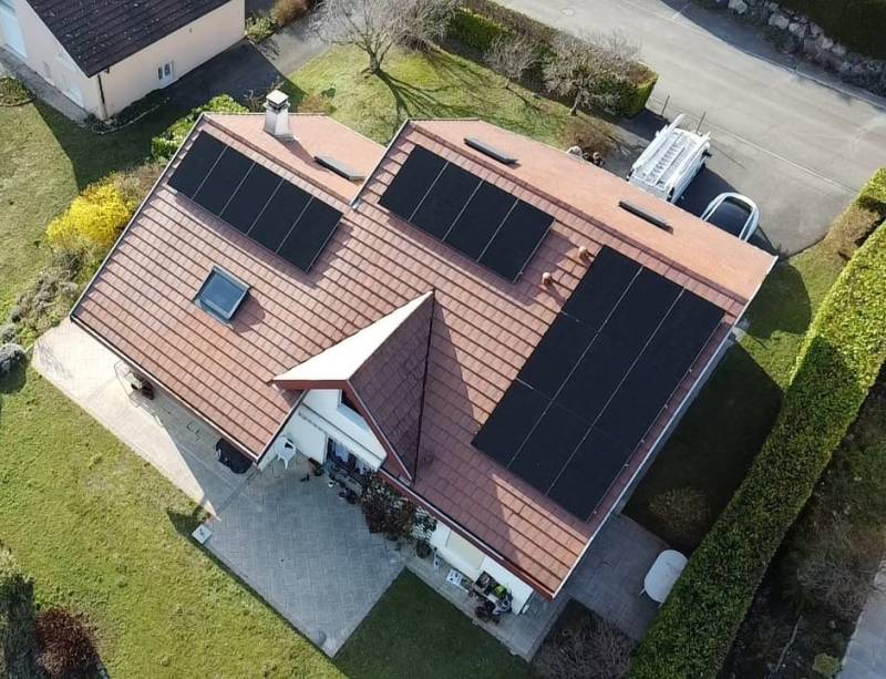 Installation solaire photovoltaïque Canton de Genève